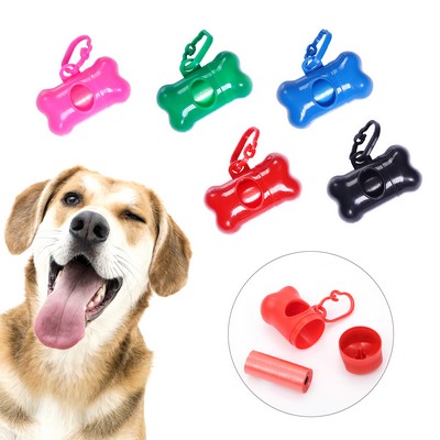 Pet Waste Bag Dispenser in Bone Shape
