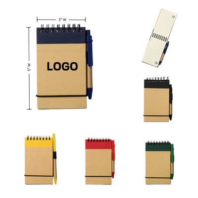Eco Mini Jotter & Pen