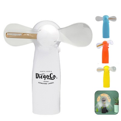 Led Message Electronic Fan